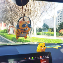 Load image into Gallery viewer, Anime Tiger Car Interior Decoration Swinging Tiger Auto Rearview Mirror Pendant Center Console Decor for Car Accessories Gift
