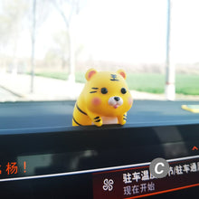 Load image into Gallery viewer, Anime Tiger Car Interior Decoration Swinging Tiger Auto Rearview Mirror Pendant Center Console Decor for Car Accessories Gift
