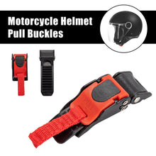 Load image into Gallery viewer, Universal Motorcycle Helmet Pull Buckles ATV Bike Crash Helmet Clip Chin Strap Moto Quick Release Pull Buckle Speed Sewing Clip
