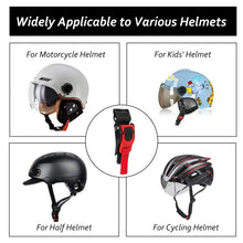Load image into Gallery viewer, Universal Motorcycle Helmet Pull Buckles ATV Bike Crash Helmet Clip Chin Strap Moto Quick Release Pull Buckle Speed Sewing Clip
