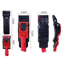 Load image into Gallery viewer, Universal Motorcycle Helmet Pull Buckles ATV Bike Crash Helmet Clip Chin Strap Moto Quick Release Pull Buckle Speed Sewing Clip
