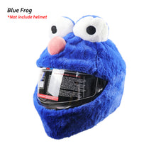 Load image into Gallery viewer, Motorcycle Helmet Covers Full Helmets Hat Christmas Cap Gift Cover Funny Plush Helmet Protective Cover For Personalized Party
