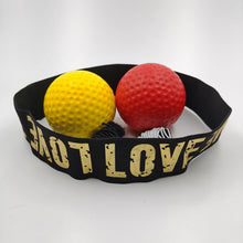 Load image into Gallery viewer, Boxing Speed Ball Head Band Fighting Speed Training Punch Ball MMA Sanda Boxer Hand Eye Reaction Home Sandbag Muay Thai Boxeo
