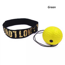 Load image into Gallery viewer, Boxing Speed Ball Head Band Fighting Speed Training Punch Ball MMA Sanda Boxer Hand Eye Reaction Home Sandbag Muay Thai Boxeo
