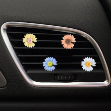 Load image into Gallery viewer, 1Pc Car Air Vent Clips Air Conditioning Small Daisy Aromatherapy Decor Clip Freshener Interior Outlet Vent Perfume
