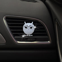 Load image into Gallery viewer, Car Decoration Car Air Freshener Auto Outlet Perfume Clip Pearl Owl Aroma Diffuser Accessories Ornaments Gifts
