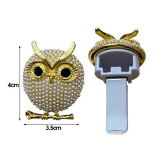 Load image into Gallery viewer, Car Decoration Car Air Freshener Auto Outlet Perfume Clip Pearl Owl Aroma Diffuser Accessories Ornaments Gifts
