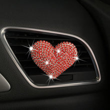 Load image into Gallery viewer, Car Perfume Air Freshener Exquisite Diamond Shape Exquisite Diamond Car Air Conditioning Decor Perfume Heart Perfume
