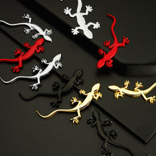 Load image into Gallery viewer, 1Pc 3D Metal Gecko Car Truck Sticker Lizard Gecko Sticker Badge Badge Sticker Accessories For Decorative
