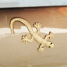 Load image into Gallery viewer, 3D Car Sticker Decoration Badge Emblem Car-Styling Diamond Lizard Gecko Creative Auto Sticker Accessories
