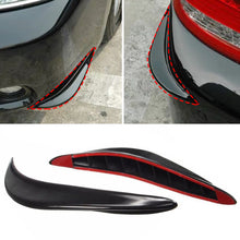 Load image into Gallery viewer, 2Pcs Universal Car Bumper Corner Protector Rubber Stickers Guards Buffer Trim Molding Anti-Scratch Protection Strip
