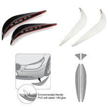 Load image into Gallery viewer, 2Pcs Universal Car Bumper Corner Protector Rubber Stickers Guards Buffer Trim Molding Anti-Scratch Protection Strip
