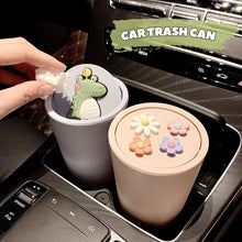 Load image into Gallery viewer, Mini Car Trash Can Car Storage Box Storage Bag Desktop Cute and Creative Trash Can Debris Box
