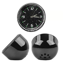 Load image into Gallery viewer, Luminous Car Clock Mini Automobiles Internal Stick-On Watch Mechanics Quartz Clocks Auto Ornament Accessories
