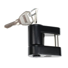 Load image into Gallery viewer, Trailer Hitch Coupler Lock Hook Lock Anti-theft Durable Heavy Duty Trailer Coupler Padlock

