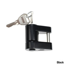 Load image into Gallery viewer, Trailer Hitch Coupler Lock Hook Lock Anti-theft Durable Heavy Duty Trailer Coupler Padlock
