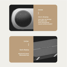 Load image into Gallery viewer, Wireless Bluetooth Speaker Clock Dual Alarm Support TF Card FM Radio Soundbar HIFI Music Box Soundbar.
