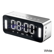 Load image into Gallery viewer, Bluetooth Speaker FM Radio TF Card Player Sound Box With Display Large Volume Desktop Alarm Clock Speaker Boom For All Phone
