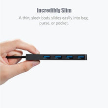Load image into Gallery viewer, Usb 3.0 HUB 4 Port Extender 3.0 Hub Usb 3.0 Splitter Usb One Drag Four Hub Docking Station

