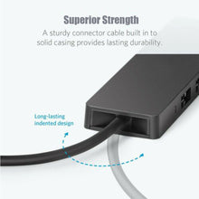 Load image into Gallery viewer, Usb 3.0 HUB 4 Port Extender 3.0 Hub Usb 3.0 Splitter Usb One Drag Four Hub Docking Station
