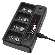 Load image into Gallery viewer, 9v Rechargeable Battery Charger Usb Four-slot Cradle Charging Nimh Lithium Battery 9v Battery Charger
