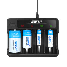 Load image into Gallery viewer, Charger Set Usb Smart Fast Charge Four-slot Aa5 Ni-mh Battery Charger
