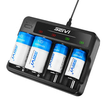 Load image into Gallery viewer, Charger Set Usb Smart Fast Charge Four-slot Aa5 Ni-mh Battery Charger
