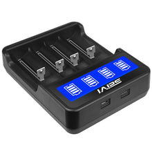 Load image into Gallery viewer, Rechargeable Battery Charger Usb Four-slot Cradle Charging Nimh Lithium Battery Battery Charger
