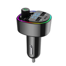 Load image into Gallery viewer, Car Bluetooth 5.0 FM Transmitter G67 Wireless Adapter Mic Audio Receiver Auto MP3 Player QC3.0 Dual USB Fast Charger Car Accessories
