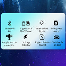 Load image into Gallery viewer, Car Handsfree Bluetooth G68 5.0 FM Transmitter Car Kit MP3 Modulator Player TF Card USB AUX Receiver Dual USB Fast Charger For Radio

