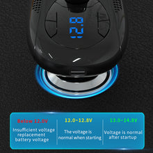 Load image into Gallery viewer, Car Handsfree Bluetooth G68 5.0 FM Transmitter Car Kit MP3 Modulator Player TF Card USB AUX Receiver Dual USB Fast Charger For Radio
