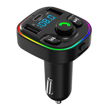 Load image into Gallery viewer, FM Transmitter G47 Button Version Bluetooth Wireless Car kit Handfree Dual USB Car Charger 2.1A MP3 Music TF Card U disk AUX Player
