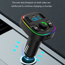 Load image into Gallery viewer, FM Transmitter G47 Button Version Bluetooth Wireless Car kit Handfree Dual USB Car Charger 2.1A MP3 Music TF Card U disk AUX Player
