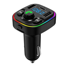 Load image into Gallery viewer, FM Transmitter G47 Button Version Bluetooth Wireless Car kit Handfree Dual USB Car Charger 2.1A MP3 Music TF Card U disk AUX Player
