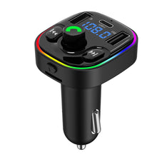 Load image into Gallery viewer, FM Transmitter G47 Bluetooth Wireless Car kit Handfree Dual USB Car Charger 2.1A MP3 Music TF Card U disk AUX Player
