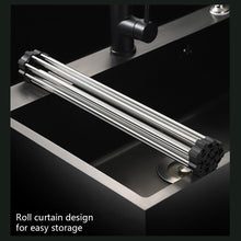 Load image into Gallery viewer, Folding 304 Stainless Steel Drain Rack Dish Washing Sink Draining Board Foldable Dish Drying Rack Kitch Sink Shelf
