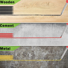 Load image into Gallery viewer, Solid Carpenter Pencil with Refill Leads and Built-in Sharpener for Scriber Wood Floor Marking Pencil Carpentry Marking Scriber
