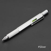 Load image into Gallery viewer, Creative Multi-function Screwdriver Level Ballpoint Pen Level Gauge Scale Screwdriver Tool Touch Capacitor Pen Office Supplies
