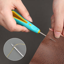 Load image into Gallery viewer, DIY Candle Making Punch Tool Round Hole Cone Crochet Hand Drill for Silicon Mold Practical Gadget Punching Candle Auxiliary Tool
