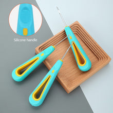 Load image into Gallery viewer, DIY Candle Making Punch Tool Round Hole Cone Crochet Hand Drill for Silicon Mold Practical Gadget Punching Candle Auxiliary Tool
