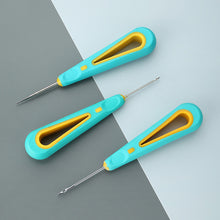 Load image into Gallery viewer, DIY Candle Making Punch Tool Round Hole Cone Crochet Hand Drill for Silicon Mold Practical Gadget Punching Candle Auxiliary Tool
