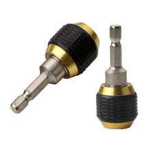 Load image into Gallery viewer, Hexagonal Shank Quick Coupling Electric Drills 1/4 Inner Hex Self-locking Connecting Rod Drill Bit Holder Drill Chuck Adapter
