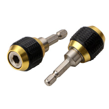 Load image into Gallery viewer, Hexagonal Shank Quick Coupling Electric Drills 1/4 Inner Hex Self-locking Connecting Rod Drill Bit Holder Drill Chuck Adapter
