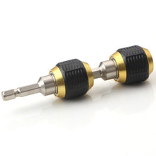 Load image into Gallery viewer, Hexagonal Shank Quick Coupling Electric Drills 1/4 Inner Hex Self-locking Connecting Rod Drill Bit Holder Drill Chuck Adapter
