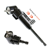 Load image into Gallery viewer, 105 Degree Angle Screwdriver Set Holder Screw Driver Strong Toughness Adapter Adjustable Angle Metal Portable Supply
