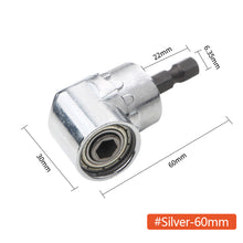 Load image into Gallery viewer, 105 Degree Angle Screwdriver Set Holder Screw Driver Strong Toughness Adapter Adjustable Angle Metal Portable Supply
