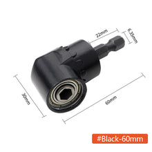 Load image into Gallery viewer, 105 Degree Angle Screwdriver Set Holder Screw Driver Strong Toughness Adapter Adjustable Angle Metal Portable Supply
