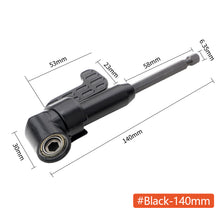 Load image into Gallery viewer, 105 Degree Angle Screwdriver Set Holder Screw Driver Strong Toughness Adapter Adjustable Angle Metal Portable Supply
