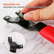 Load image into Gallery viewer, Adjustable Angle Grinder Key Pin Spanner Wrench Plastic Handle Trimming Cutting Machine Pin Wrench Spanner Household Repair Tool
