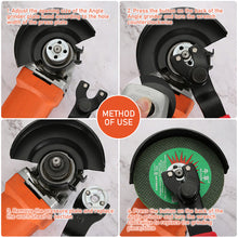 Load image into Gallery viewer, Adjustable Angle Grinder Key Pin Spanner Wrench Plastic Handle Trimming Cutting Machine Pin Wrench Spanner Household Repair Tool
